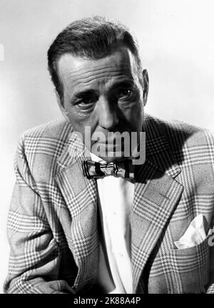 Humphrey Bogart  Actor   01 May 1958   **WARNING** This Photograph is for editorial use only and is the copyright of The Film Company and/or the Photographer assigned by the Film or Production Company and can only be reproduced by publications in conjunction with the promotion of the above Film. A Mandatory Credit To The Film Company is required. The Photographer should also be credited when known. No commercial use can be granted without written authority from the Film Company. Stock Photo