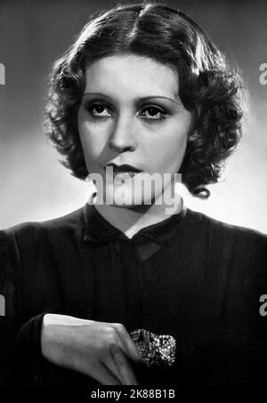 Sybille Schmitz  Actress   01 May 1934   **WARNING** This Photograph is for editorial use only and is the copyright of The Film Company and/or the Photographer assigned by the Film or Production Company and can only be reproduced by publications in conjunction with the promotion of the above Film. A Mandatory Credit To The Film Company is required. The Photographer should also be credited when known. No commercial use can be granted without written authority from the Film Company. Stock Photo