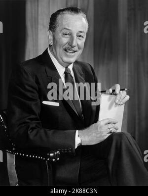 Walt Disney  Producer & Animator  / Walter Elias 'Walt' Disney 01 May 1952   **WARNING** This Photograph is for editorial use only and is the copyright of The Film Company and/or the Photographer assigned by the Film or Production Company and can only be reproduced by publications in conjunction with the promotion of the above Film. A Mandatory Credit To The Film Company is required. The Photographer should also be credited when known. No commercial use can be granted without written authority from the Film Company. Stock Photo