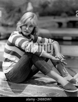 May Britt  Actress   01 May 1959   **WARNING** This Photograph is for editorial use only and is the copyright of The Film Company and/or the Photographer assigned by the Film or Production Company and can only be reproduced by publications in conjunction with the promotion of the above Film. A Mandatory Credit To The Film Company is required. The Photographer should also be credited when known. No commercial use can be granted without written authority from the Film Company. Stock Photo