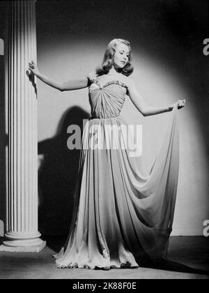 Hazel Court  Actress   01 May 1948   **WARNING** This Photograph is for editorial use only and is the copyright of The Film Company and/or the Photographer assigned by the Film or Production Company and can only be reproduced by publications in conjunction with the promotion of the above Film. A Mandatory Credit To The Film Company is required. The Photographer should also be credited when known. No commercial use can be granted without written authority from the Film Company. Stock Photo