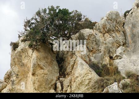 Gramvousa Peninsula, Chersonesos Gramvousas, Crete, Greece, Europe Stock Photo