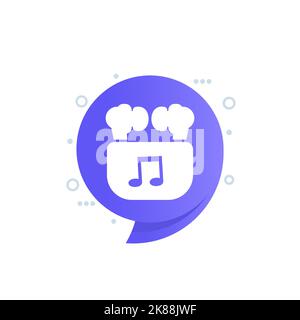 headphones, earbuds in case vector icon Stock Vector