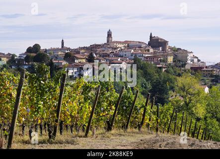 La Morra, Piedmont, Italy Stock Photo