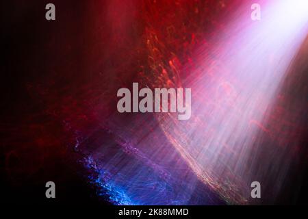 Light beam of energy with elegant glowing abstract background. Stock Photo