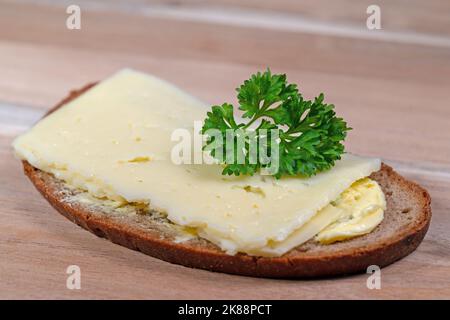 Cheese bread in a closeup Stock Photo