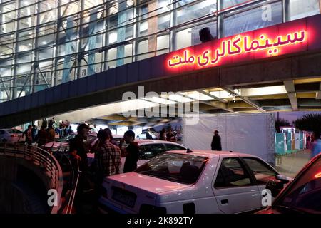 Tehran, Tehran, Iran. 21st Oct, 2022. A general view of Mellat Cinema Complex during the 39th Tehran International Short Film Festival in Tehran, Iran, on October 21, 2022. Stock Photo