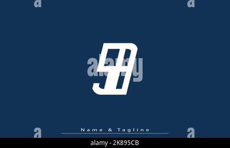 Alphabet letters Initials Monogram logo SB , BS Stock Vector