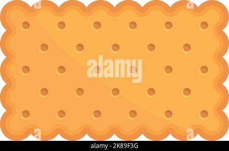 Biscuit icon cartoon vector. Cookie food. Snack sugar Stock Vector