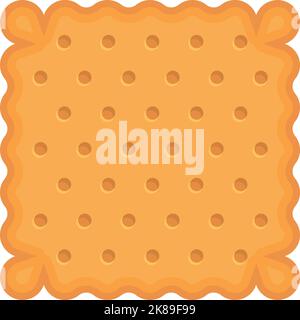 Biscuit icon cartoon vector. Cookie food. Snack sugar Stock Vector