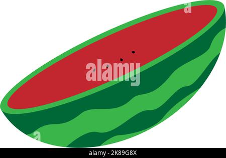 watermelon icon vector logo illustration design Stock Vector