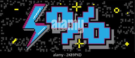Percentage Sign. Pixelated word with geometric graphic background ...