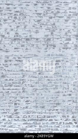 Grungy Brick Wall Texture. Brown Old White Building Brickwall Stock Photo