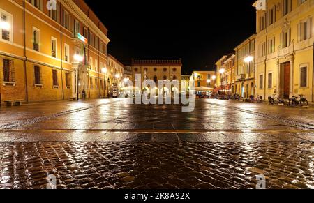 Piazza del Popolo, Ravenna (Italy) Stock Photo