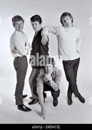 THE SEARCHERS UK pop group in June 1966. Photo: Tony Gale Stock Photo