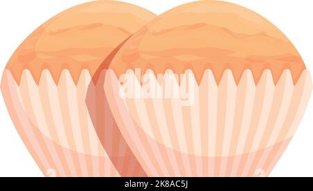 Spanish cupcake icon cartoon vector. Cuisine food. Dish bar Stock ...
