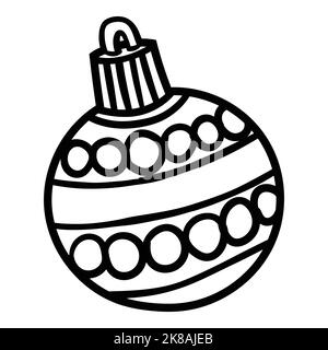 Isolated Christmas Ball Vector Illustration Stock Vector