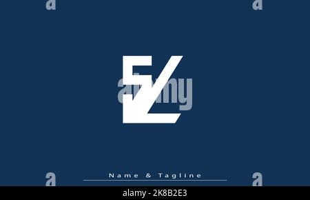 Alphabet letters Initials Monogram logo , LS Stock Vector