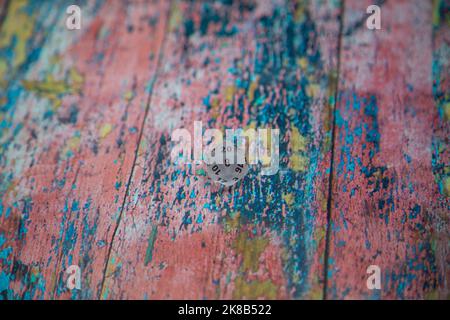 Dice On Colourfull Background Stock Photo