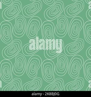 seamless abstract hand drawn circles pattern background Stock Photo