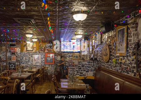 Woody Creek Tavern Hunter S. Thompson hang out near his house in Woody Creek, Colorado. Stock Photo