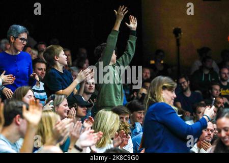 Illustration picture shows spectators during the European Open Tennis ATP tournament, in Antwerp, Saturday 22 October 2022. BELGA PHOTO MARIJN DE KEYZER Stock Photo