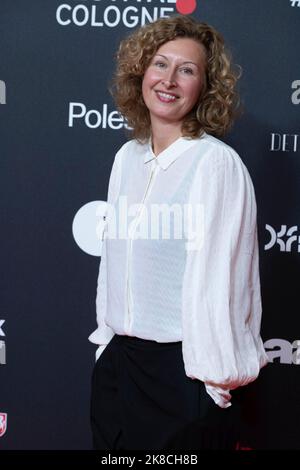 Cologne, Deutschland. 22nd Oct, 2022. Director Nana NEUL Red Carpet Red Carpet Show Arrival Photocall for the film TOECHTER at the Film Festival Cologne 2022 in Koeln October 22, 2022 Credit: dpa/Alamy Live News Stock Photo