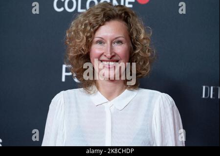 Cologne, Deutschland. 22nd Oct, 2022. Director Nana NEUL Red Carpet Red Carpet Show Arrival Photocall for the film TOECHTER at the Film Festival Cologne 2022 in Koeln October 22, 2022 Credit: dpa/Alamy Live News Stock Photo