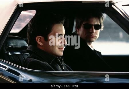 Hal Sparks & Gale Harold Television: Queer As Folk Usa (2000) Characters: Michael Novotny & Brian Kinney  03 December 2000   **WARNING** This Photograph is for editorial use only and is the copyright of WARNER TV and/or the Photographer assigned by the Film or Production Company and can only be reproduced by publications in conjunction with the promotion of the above Film. A Mandatory Credit To WARNER TV is required. The Photographer should also be credited when known. No commercial use can be granted without written authority from the Film Company. Stock Photo