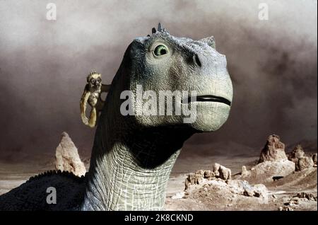 Aladar & Zini Film: Dinosaur (2000) Characters: Aladar & Zini  Director: Eric Leighton 13 May 2000   **WARNING** This Photograph is for editorial use only and is the copyright of WALT DISNEY and/or the Photographer assigned by the Film or Production Company and can only be reproduced by publications in conjunction with the promotion of the above Film. A Mandatory Credit To WALT DISNEY is required. The Photographer should also be credited when known. No commercial use can be granted without written authority from the Film Company. Stock Photo