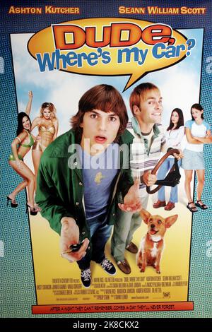 ashton kutcher, seann william scott, dude, where's my car?, 2000 Stock ...