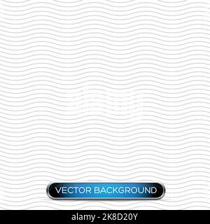 Waves lines pattern. Stock Vector