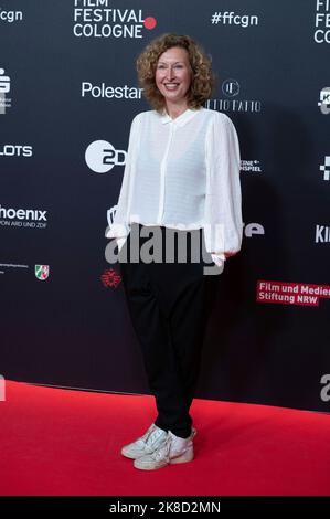 Cologne, Deutschland. 22nd Oct, 2022. Director Nana NEUL Red Carpet Red Carpet Show Arrival Photocall for the film TOECHTER at the Film Festival Cologne 2022 in Koeln October 22, 2022 Credit: dpa/Alamy Live News Stock Photo