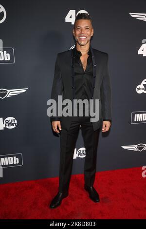 Lod Angeles, Ca. 22nd Oct, 2022. Wilson Cruz at the 2022 Outfest Legacy Awards at Paramount Studios in Los Angeles, California on October 22, 2022. Credit: Faye Sadou/Media Punch/Alamy Live News Stock Photo