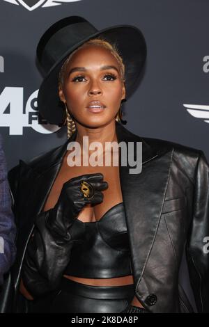 Lod Angeles, Ca. 22nd Oct, 2022. Janelle Mon‡e at the 2022 Outfest Legacy Awards at Paramount Studios in Los Angeles, California on October 22, 2022. Credit: Faye Sadou/Media Punch/Alamy Live News Stock Photo