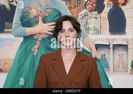 Sydney, Australia. 23rd October 2022. Morgan Griffin attends the Sydney Premiere of Mrs Harris Goes to Paris at Event Cinemas, Bondi Junction. Credit: Richard Milnes/Alamy Live News Stock Photo