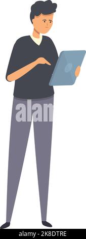 Engineer work icon cartoon vector. System computer. Server data Stock Vector