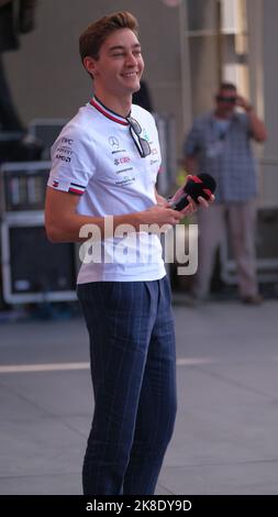 October 21, 2022, Austin, TX, USA: Oct 22, 2022: George Russell (63 ...