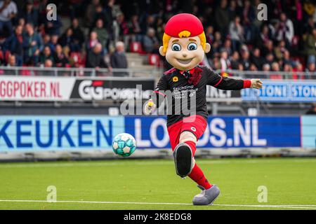 ROTTERDAM - Woudje Stein during the Dutch Eredivisie match between sbv Excelsior and AZ at the Van Donge & De Roo Stadium on October 23, 2022 in Rotterdam, Netherlands. ANP ED OF THE POL Stock Photo