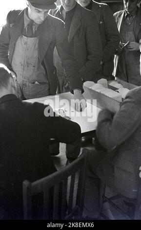 1940s, historical, Treforest Industrial Estate, South, Wales, UK ...