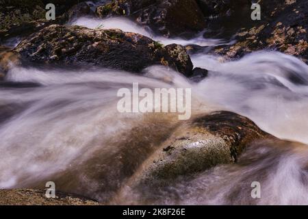 Glentrool National park, Dumfries and Galloway, Scotland, waterways and waterfalls Stock Photo