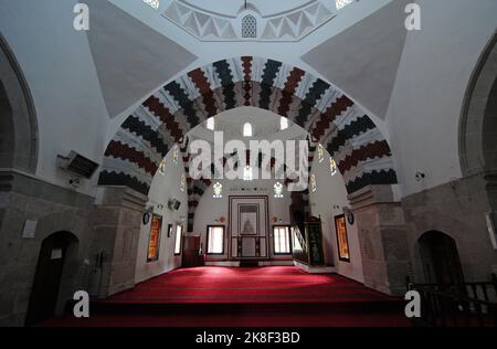 Beyazit Pasha Mosque, located in Amasya, Turkey, was built in the 15th century. Stock Photo