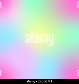 blurry abstract pastel holographic background, with copy space  Stock Photo