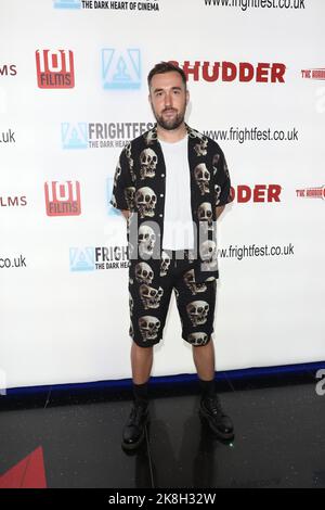 Ryan J. Brown attends 'WRECK' film premiere at Arrow FrightFest held at ...