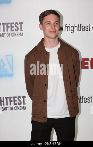 Oscar Kennedy attends 'WRECK' film premiere at Arrow FrightFest held at ...