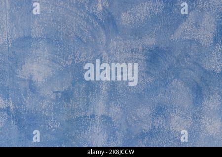 blue concrete or cement material in abstract wall background texture. Stock Photo