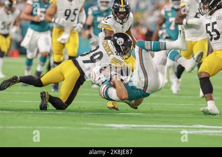 Pittsburgh Steelers safety Minkah Fitzpatrick (39) during an NFL football  training camp practice, Monday, Aug. 24, 2020, in Pittsburgh. (AP  Photo/Keith Srakocic Stock Photo - Alamy