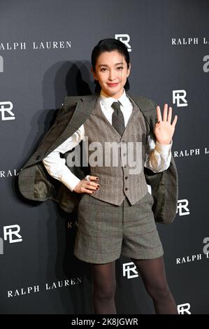 Chinese Actress Li Bingbing Presents At 2023 Spring Summer Raulph 