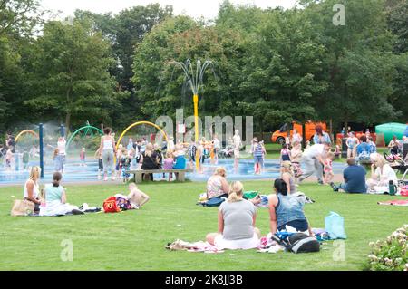 Ridley Park, Blyth, Northumberland, Tyne and Wear Stock Photo