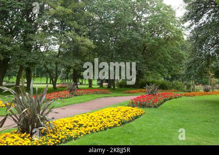 Ridley Park, Blyth, Northumberland, Tyne and Wear Stock Photo